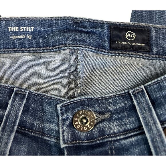 Adriano Goldschmied Jeans Womens 24R The Stilt Cigarette Leg - Picture 6 of 8